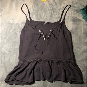 Navy Blue American Eagle Tank